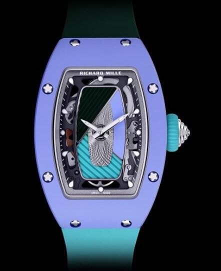 Replica Richard Mille RM 07-01 Automatic Coloured Ceramics RM 07-01 Pastel Blue Watch